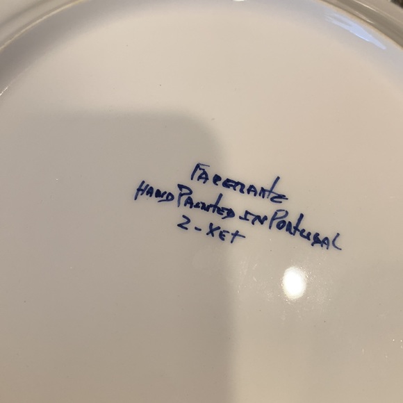 Sur La Table Dining Vintage Set4 Olive Branch Plates From Sur La